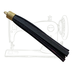 TASSEL EM MONTANA - CAFÉ/DOURADO CATAFORÉTICO (UNIDADE)