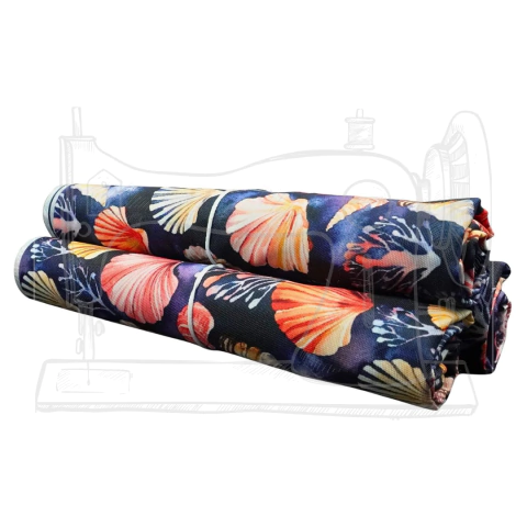 NYLON ESTAMPADO CONCHAS