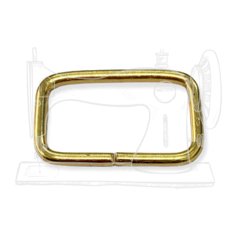 QUADRO ALÇA 2,5 CM - DOURADO CATAFORÉTICO