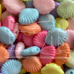 ENTREMEIO CONCHA PLÁSTICA CANDY (50 GRAMAS)