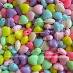 ENTREMEIO CORAÇÃO PLÁSTICO CANDY (50 GRAMAS)