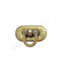 Fc 01 - fecho Oval - Ouro Velho