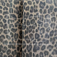 TELA POLIAMIDA ONÇA - 50 X 1,40)
