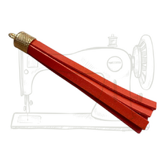 TASSEL EM MONTANA - LARANJA/DOURADO CATAFORÉTICO (UNIDADE)