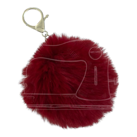Pingente pompom - Marsala (unidade)