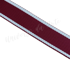 ALÇA CHIC 4 CM - MARSALA/BEGE LARGA (5 Metros)