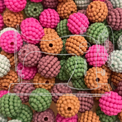 MIÇANGA CRAQUELADA NUM 6 MESCLADO CLARO (50 GRAMAS)