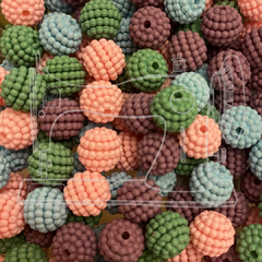 MIÇANGA CRAQUELADA NUM 6 MESCLADO ESCURO (50 GRAMAS)