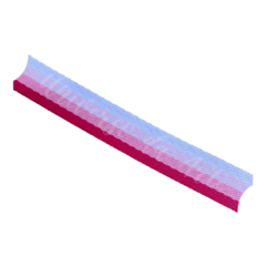 Alça chic 3 cm - Mesclado Pink (5 metros)