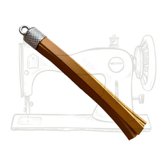 TASSEL EM MONTANA - MOSTARDA/NIQUEL (UNIDADE)