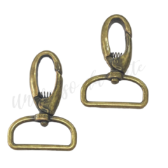 MQ 31 - Mosquetão 30 mm - OURO VELHO (Par) - comprar online