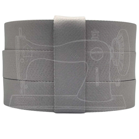 ACLISA - ALÇA CHIC 3 CM - CINZA PRATA (5 METROS)