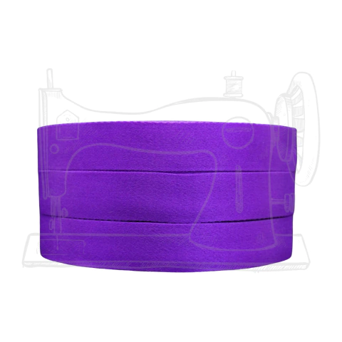 ALÇA ACETINADA 3 CM - ROXA (5 METROS)