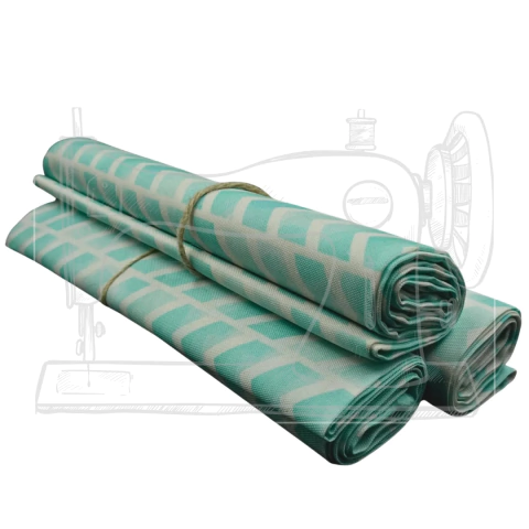 NYLON ESTAMPADO SETAS AZUIS