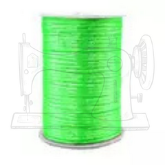FIO DE CETIM RABO DE RATO 1 MM - VERDE FLUOR