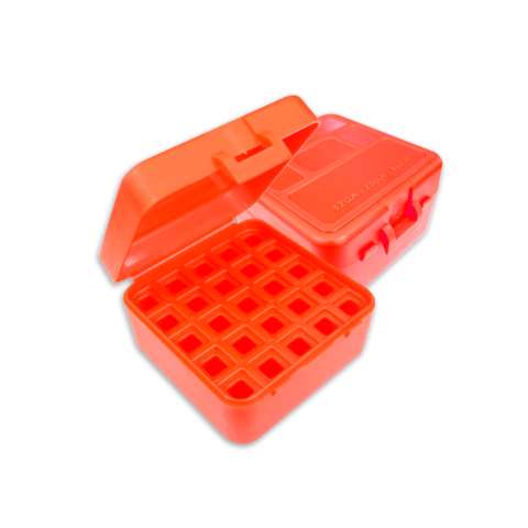 CAIXA P/25 MUNIÇÕES CAL 12/20/36 GA STG - VERMELHA