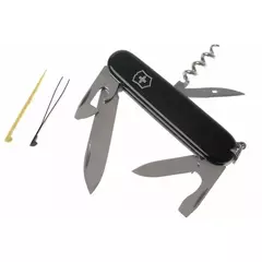 CANIVETE SWISS SPARTAN BLACK - VICTORINOX - NS Facas