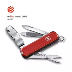 CANIVETE SWISS NAIL CLIP 580 RED - VICTORINOX