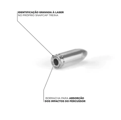 MUNIÇÃO DE MANEJO CALIBRE 38SPL / 357MAG - (10 Unidades) - comprar online