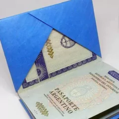 Porta Pasaporte De Papel Tyvek - Argentina en internet