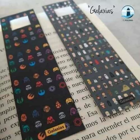 Senalador De Papel Tyvek - Galaxias