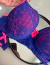 CONJUNTO PATRICIA RENDADO BICOLOR AZUL E PINK - Fabi Lingerie