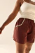 Short Travel Linho Marrom - comprar online