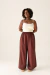 Calça Marrom – Maxi Pantalona em Linho na internet