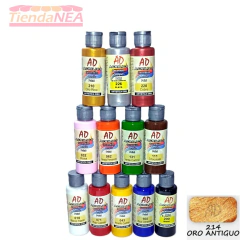 ACRILICO AD 60ML COLOR ORO ANTIGUO 214 en internet