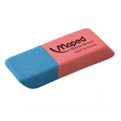 GOMA DUO-GOM ROJA Y AZUL