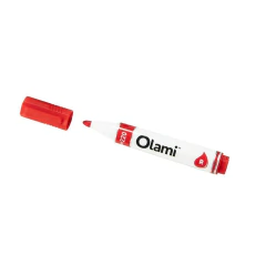 MARCADOR OLAMI 220 P/PIZARRA RECARGABLE ROJO