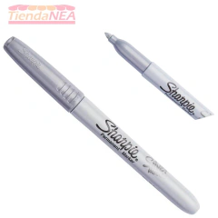 MARCADOR SHARPIE METALLIC PLATA