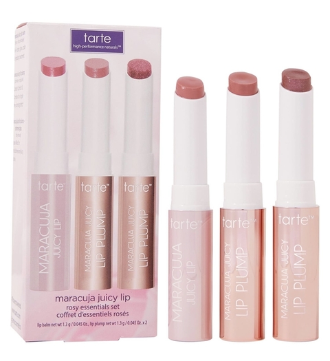 Tarte mini maracuja juicy lip rosy essentials set