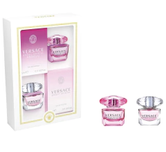 Versace mini duo crystal + bright crystal absolu