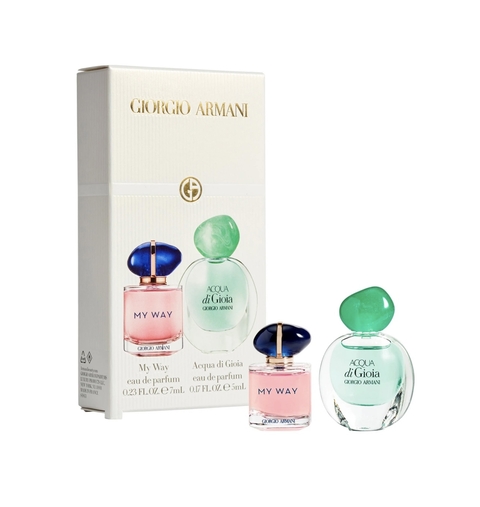 Armani Mini My Way & Acqua di Gioia Perfume Duo
