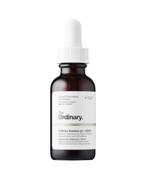 The ordinary caffeine solution 5% + EGCG