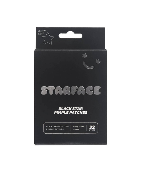 Starface black star pimple patches -32 ct