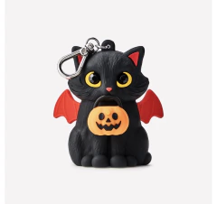 Bath and Body Works halloween gato cat kitten con luz gato gel holder