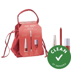 (PREVENTA) Fenty cherry mouth lip set + pouch
