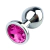 PLUG ANAL EM METAL COM PEDRA CIA IMPORT na internet
