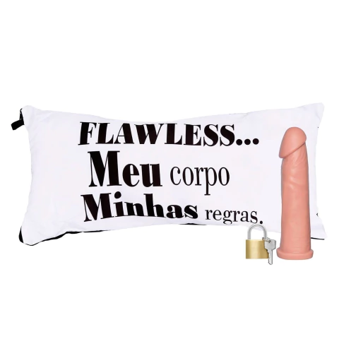 ALMOFADA FLAWLESS COM PRÓTESE DOMINATRIXXX - comprar online