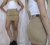 MINIFALDA CAMEL CARGO