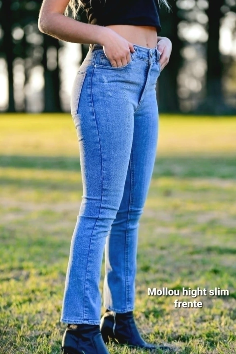 DENIM MOLLOU HIGH SLIM