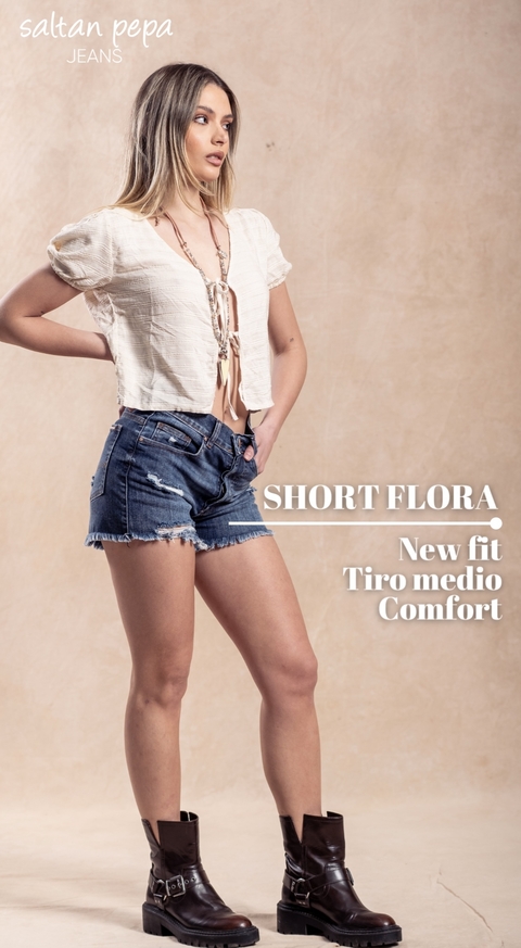 SHORT FLORA T.MEDIO CONFORD - comprar online
