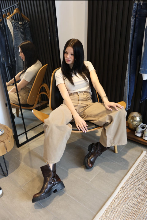 DENIM CHANEL LEG RIGIDO