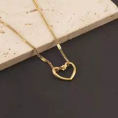 COLLAR CORAZON GOLD