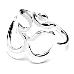 ANILLO OM (PLATA 925)