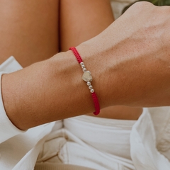 PULSERA ROYALTY LOVE (MACRAME- PLATA 925)