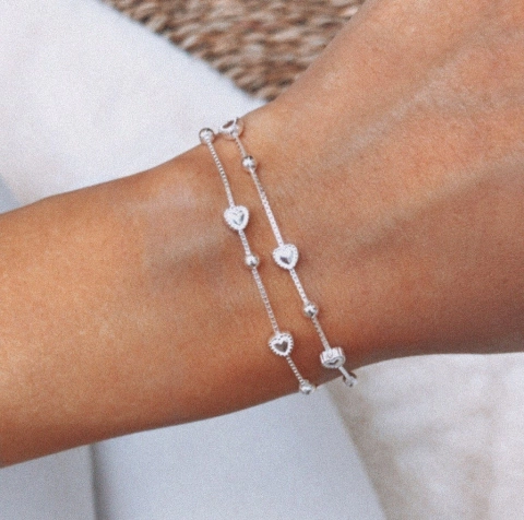 PULSERA DOROTHEA (PLATA 925+REGULABLE)