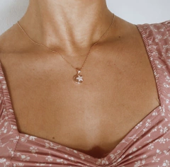 COLGANTE MOONSTAR (PLATA ROSE) - comprar online